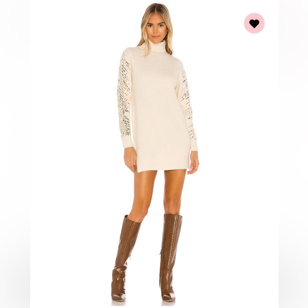 Rudie Sparkle Sleeve Dress superdown